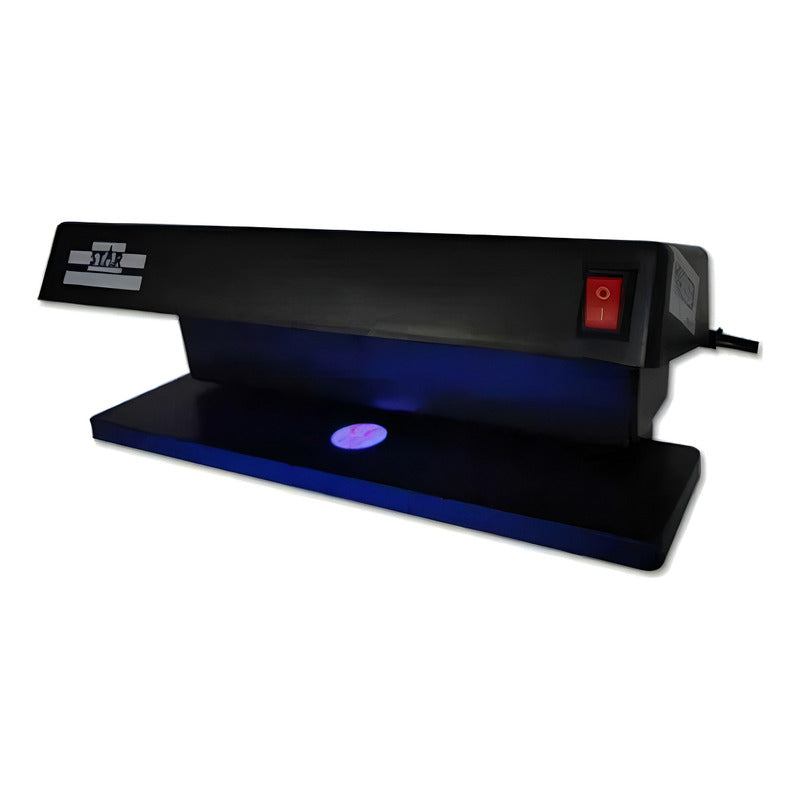 Máquina Detectora De Billetes Falsos 2 Tubos Luz Uv Tk-2028