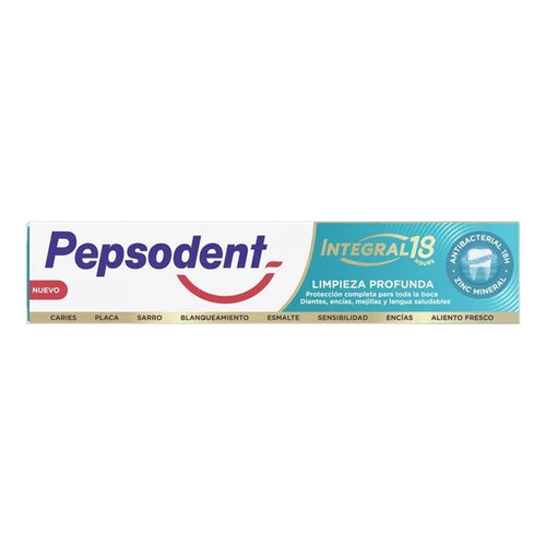 X6 Pepsodent Pasta Dental Integral 18 Limpieza Profunda 75g
