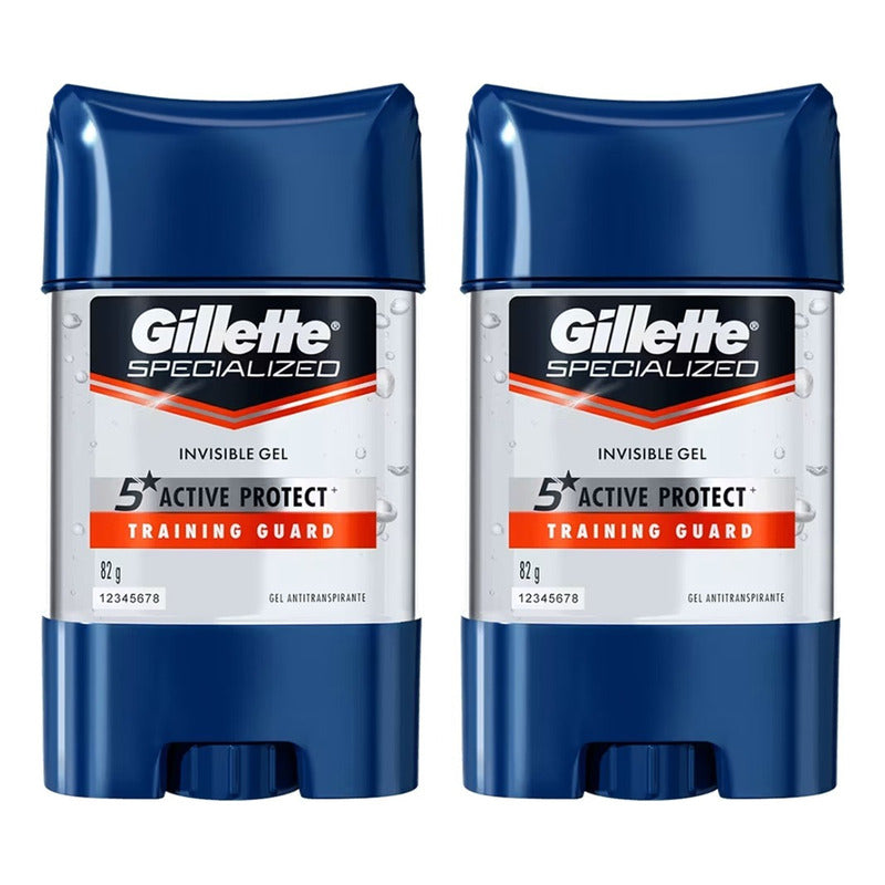 X4 Desodorante Gillette Gel Antitranspirante Training Guard Training Guard