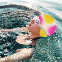 Pack 2 Gorro Piscina Natación Silicona Gorra De Baño Elastic