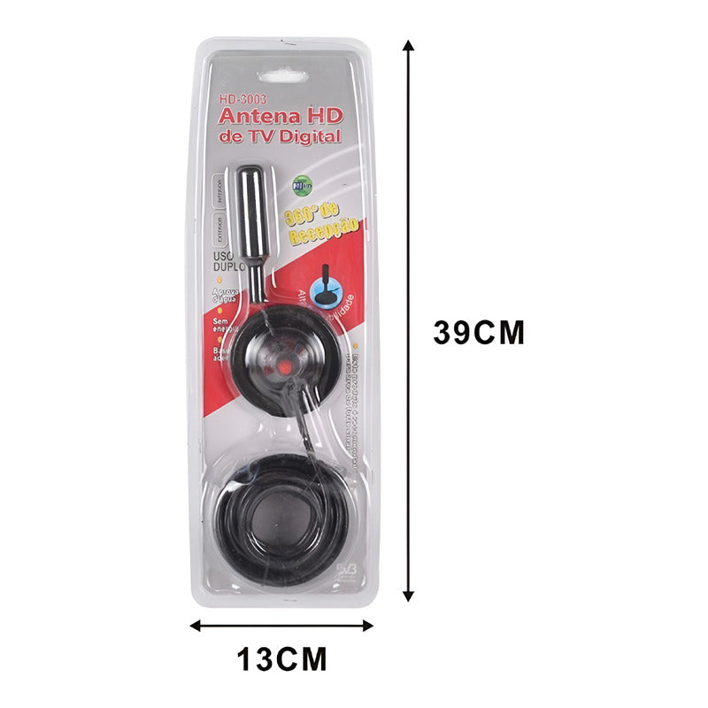 Antena Hd De Televisión Digital Smart Tv Plasma Lcd Lh Maka Hd 3003