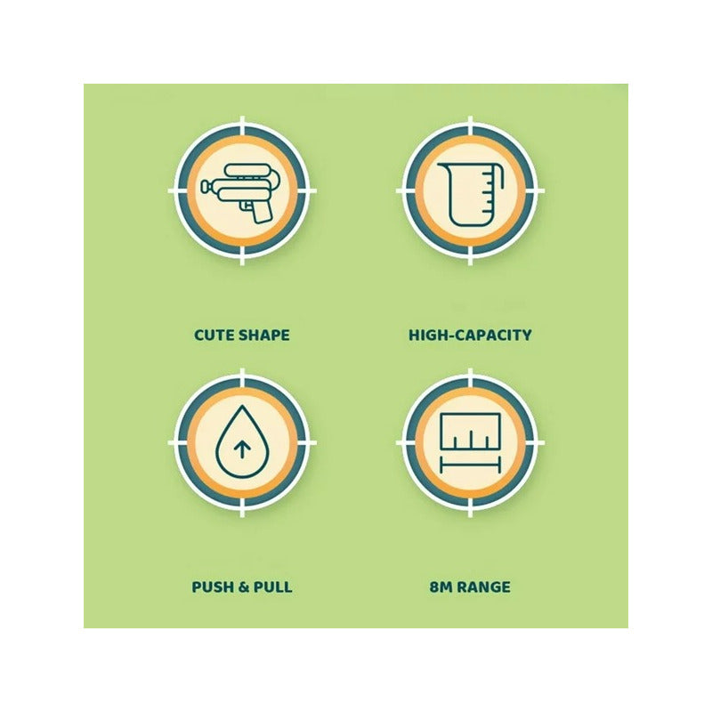 X3 Pistola De Agua Con Mochila Lanza Agua Juguete Verano.