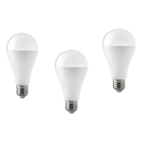Pack 3 Ampolleta Led E-27 15w Luz Blanca/cálida Sello Secado Luz Blanca