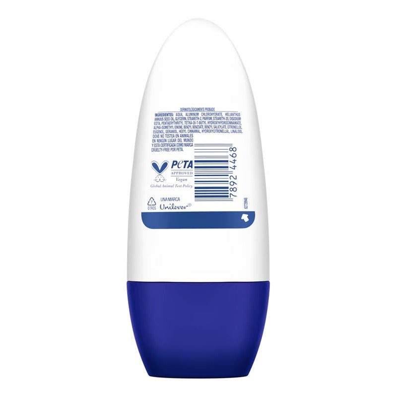 Desodorante Dove Antitranspirante Roll On 50ml Crema Humecta
