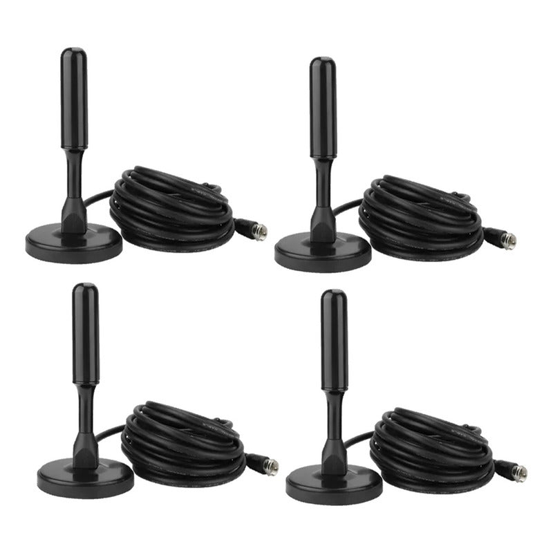 Pack X4 Antena Para Tv Abierta Antena Hdtv Antenas De Tv Hd