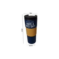 Vaso Termico Portátil Doble Capa De Acero Inoxidable Te Café