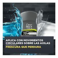 Desodorante Dove Men Antitranspirante Barra Sport Fresh 45g