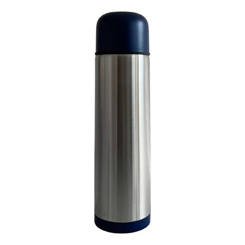 Set De Mate Con Bombilla + Termo Bala 1000ml Acero Inox