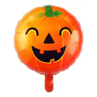 Set 5 Globos Happy Halloween Calabaza Fantasma Decorativo Ha