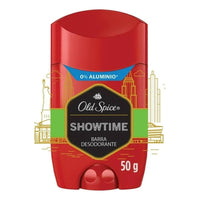 X3 Desodorante Barra Old Spice Showtime 50g Original Salvia Salvia