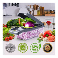 Cortador Procesador Alimentos Verduras Vegetales Importado Verde Lima