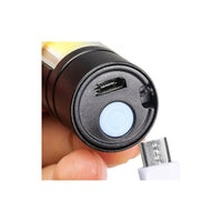 Linterna Tactica Recargable De Larga Distancia Led Potente