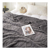 Frazada Texturizada Con Chiporro Manta Sherpa 150x200cm