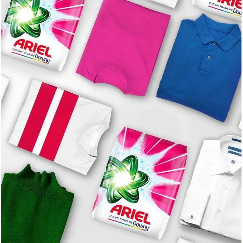 Pack X3 Detergente En Polvo Ariel Con Toque De Downy 700g