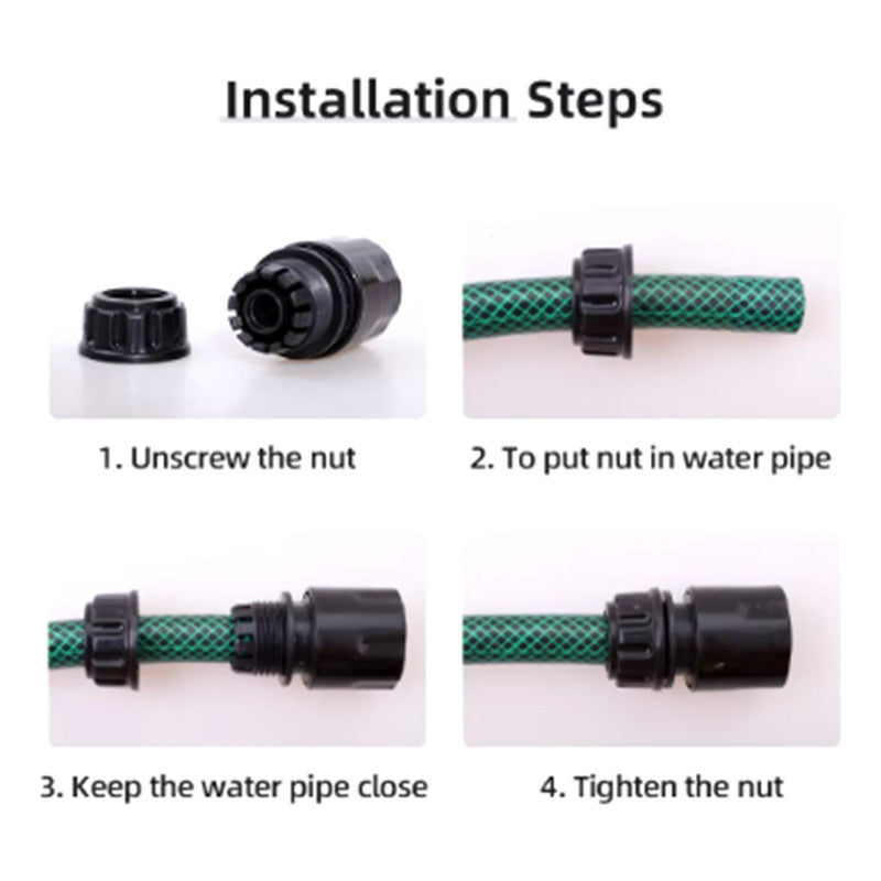 Boquilla Ajustable De Manguera Alta Presion Para Auto Jardin