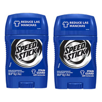 Pack X3 Desodorante Barra Speed Stick Stain Guard 50g 48hor Stain Guard
