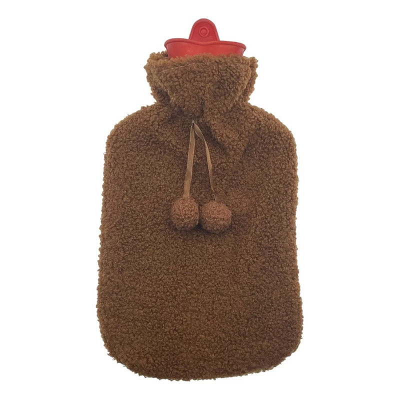 Pack3 Guatero Premium Goma Caucho 2000ml + Funda Polar Calor