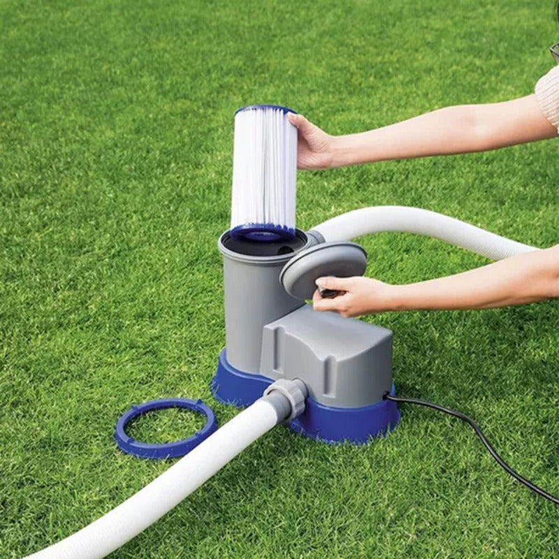 X2 Filtro Bomba Piscina Repuesto Cartucho Iii A/c Bestway