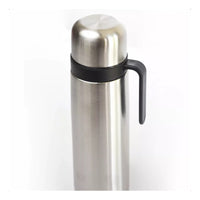 Termo Matero Media Manija 1 Litro Pico Cebador Acero Inox