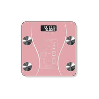 Balanza Pesa Digital Bluetooth Inteligente Smart Imc Baño Color Negro