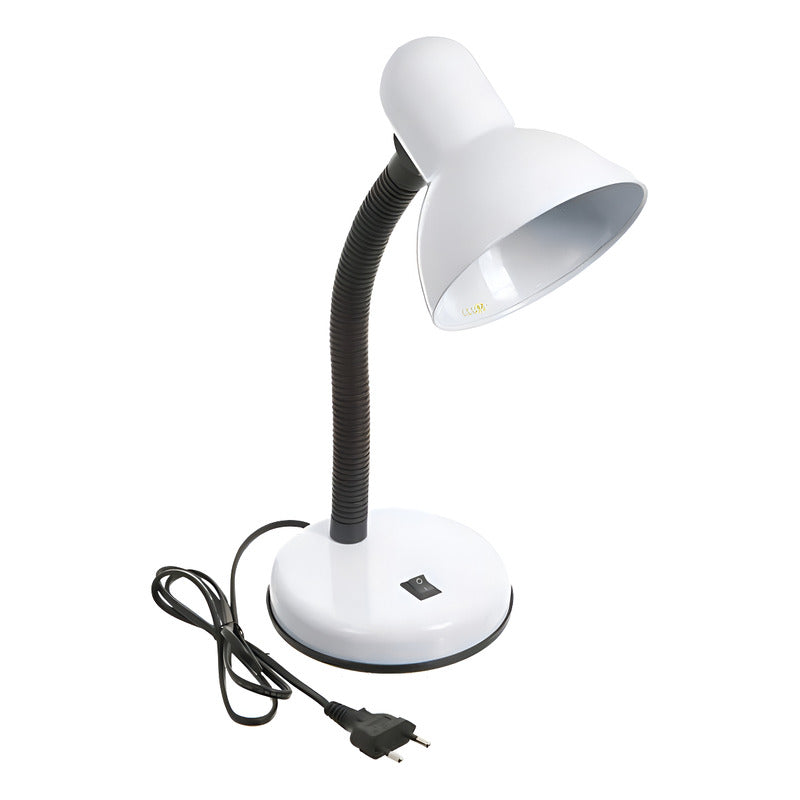 Luz Cards Luminária De Mesa Flexível Branca 60w - Cads