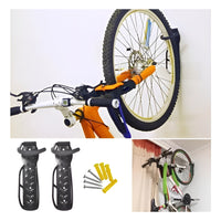 Kit De Soporte De Pared Para Bicicleta Con Gancho De Bicicleta De Color Negro