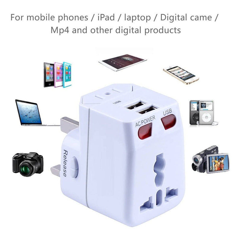 X2 Adaptador Universal Convertidor Multifuncio Internacional