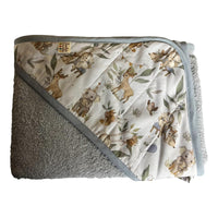 Manta De Baño Infantil Toalla Delantal Capucha Bebe Maternal