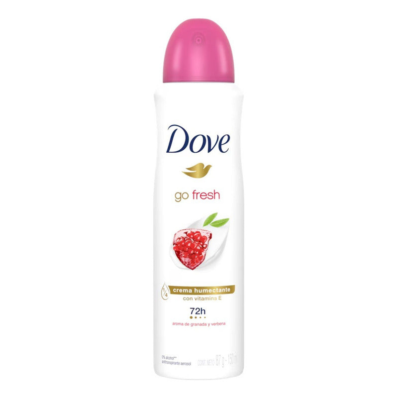 X3 Desodorante Dove Spray Aerosol Granada Verbena 72h 150ml Granada