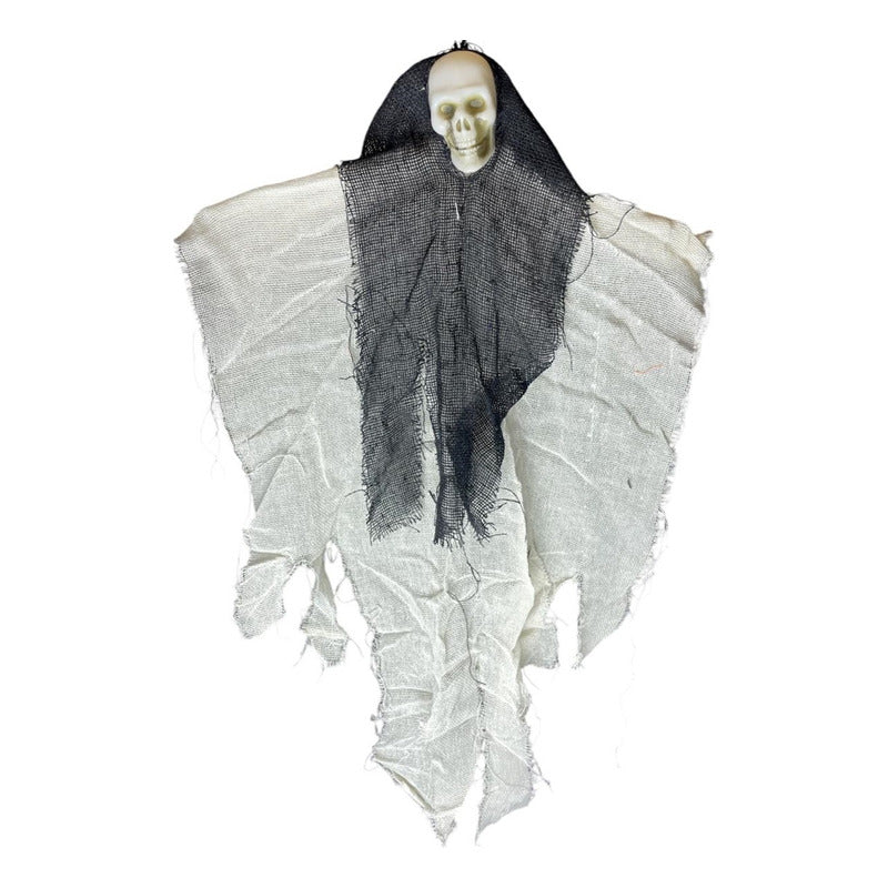 Fantasma Calavera Aterradora Halloween Decoracion Colgante Blanco Calavera