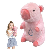 Peluche Capibara Relajant Sonido Luz Capybara Calma Ansiedad