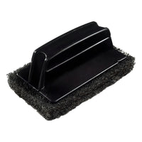 X2 Esponja Abrasiva Limpieza De Parrilla Asado Bbq Mr Beef Negro