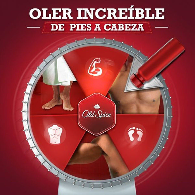 X3 Desodorante Old Spice Vip Confianz Ámbar Body Spray 150ml Ambar