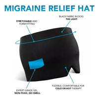 Pack 2 Gorros Gel Alivio De Migraña Terapia Frío Calor Dolor