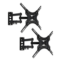 Pack X2 Soportes Televisor Base Tv Led/lcd 14'' A 55'' Negro Negro