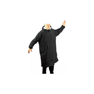 Polerón Sherpa Con Capucha Chiporro Huggle Hoodie Pijama Invierno Polar