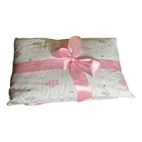 Manta Bebe Infantil + Almohada Cobija Suave Bebe Diseños