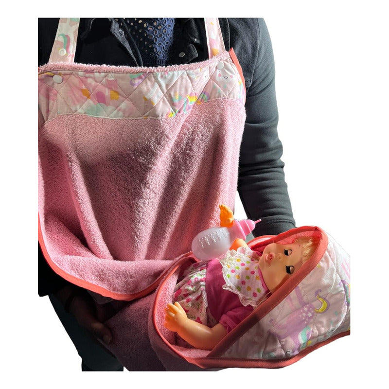 Manta De Baño Infantil Toalla Delantal Capucha Bebe Unicorni