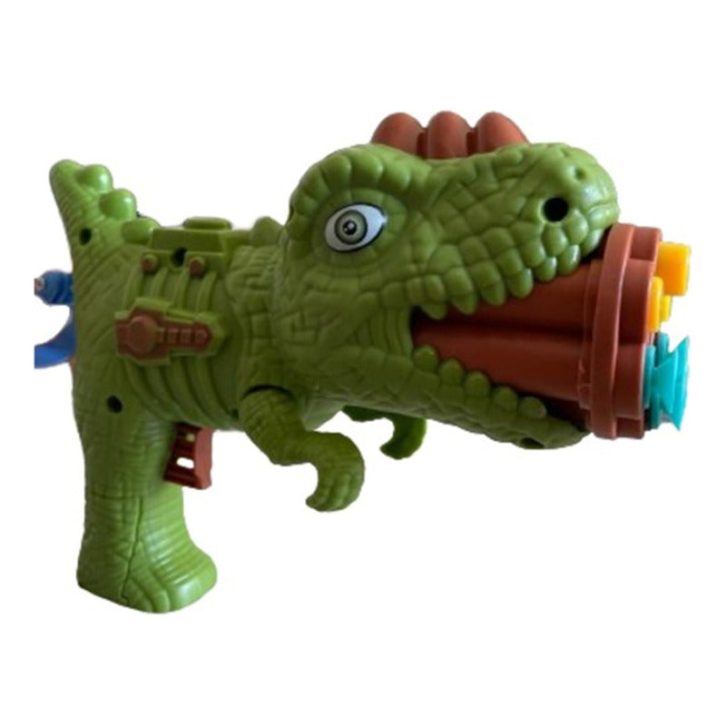Dinosaurio Lanzador De Dardos Pistola Juguete Para Niños