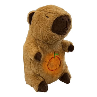 Peluche Capibara Relajant Sonido Luz Capybara Calma Ansiedad
