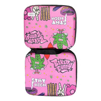 Estuche Fumeta Anti-olor Grande Diseños Weed Bolso Portatil