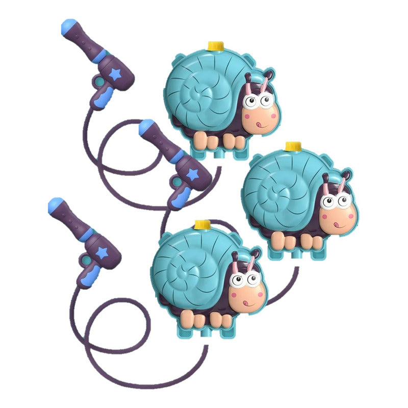 X3 Pistola De Agua Con Mochila Lanza Agua Juguete Verano.