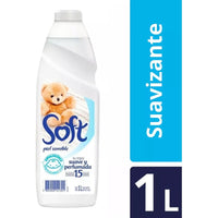 X5 Suavizante Soft Piel Sensible 1litro Ropa Suave Perfumada