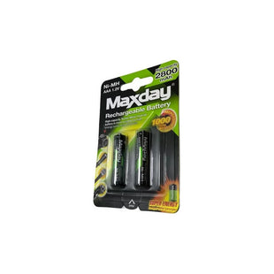2 Pilas Recargables Aaa Pila Aaa 2 Pilas 2800mah Recargables