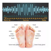 X2 Electro Estimulador Muscular Portátil Masajeador De Pies Cuadrado