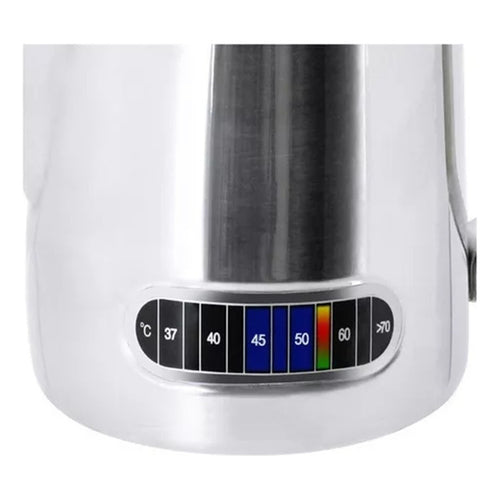 Jarro Medidor Jarra De Espuma Barista Cafe Acero Inox 900ml Plateado