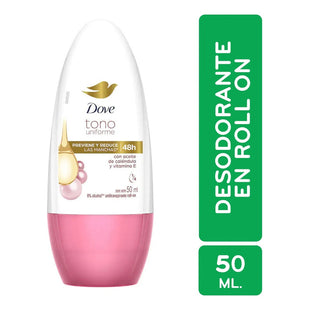 Desodorante Dove Roll On Tono Uniforme Caléndula 50ml