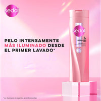 X6 Shampoo Sedal Luminous Uv Glycol Vitamina C 340ml