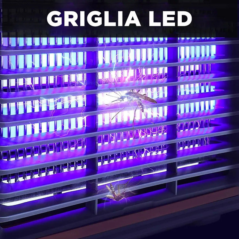 Lampara Mata Mosquitos Led Repelente Insectos Eléctrica