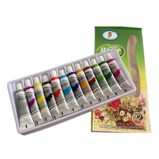Set De Pintura En Agua 12 Colores Set De Arte Para Pintar